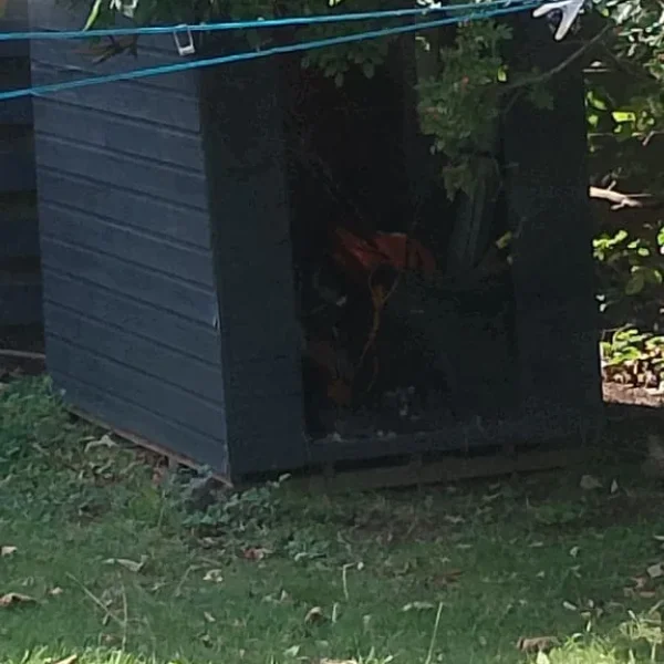 Wood Garden Shed Door
