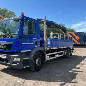 MAN 18 TONNE ERB TG-M 18 250 REAR MOUNTED HMF CRANE - Image 2