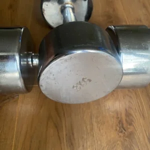 8 KG Chrome Dumbbells