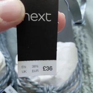 NEXT SANDLES AND TRAINERS SIZE 5 – NEITHER WORN - Image 3