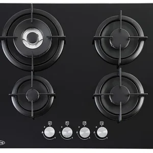 Belling 60cm Gas on Glass 4 Burner Hob - Black