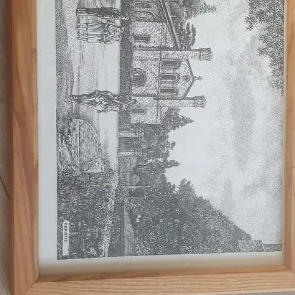 A print of Margam Abbey