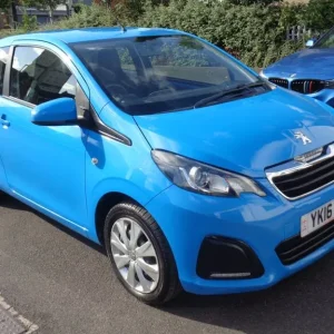 2016 Peugeot 108 1.0 Active 3dr Hatchback Petrol Manual