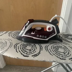 Iron and ironing board