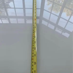 Frosted Glass Dining Table - Image 6