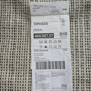 2x Ikea Tiphede rugs (180x120cm) - Image 2