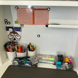 IKEA Micke desk with high unit - Image 5