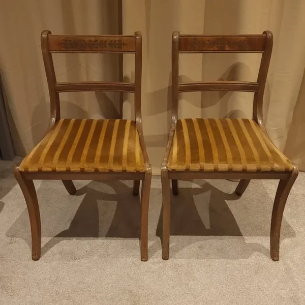 Wooden Dining Chairs with Cushion – Solid Mahogany Project Style X2