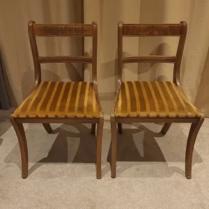 Wooden Dining Chairs with Cushion – Solid Mahogany Project Style X2