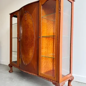 Large Vintage Glass Display Cabinet - Image 2