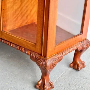 Large Vintage Glass Display Cabinet - Image 8