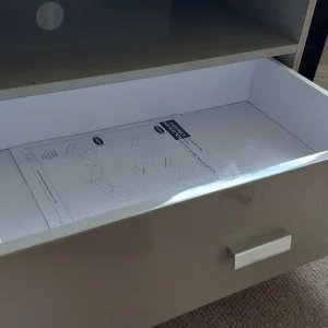 TV unit grey gloss perfect condition - Image 5