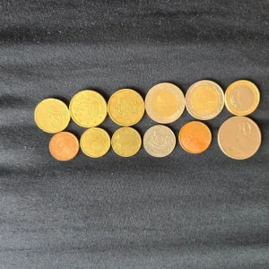 Bundle of rare coins