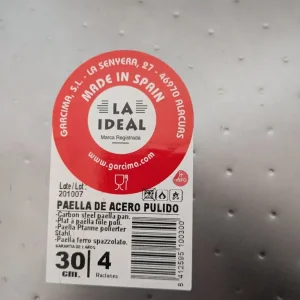 Small Paella Pan – Never Used, Light Rust - Image 2