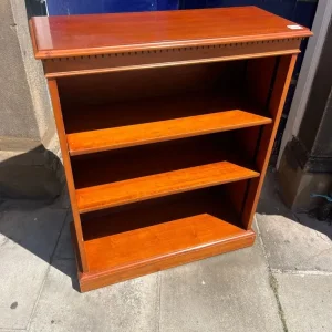 Retro Bookcase with 2 Adjustable Shelves