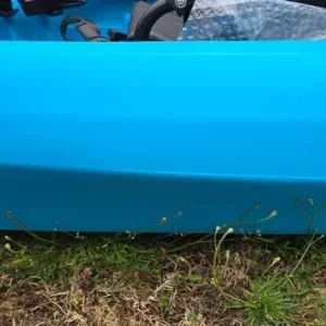 2-man kayak with fishing chairs, trolley, and roof rack - Image 2