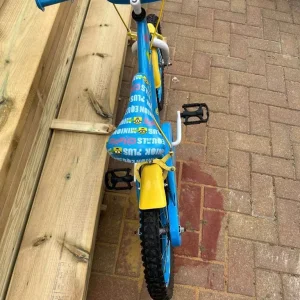 16 inch kids bike blue - Image 2