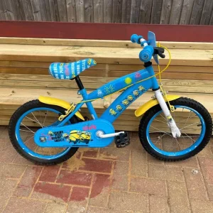 16 inch kids bike blue
