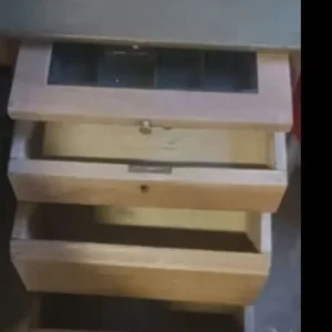 Carson's teak desk - Image 2