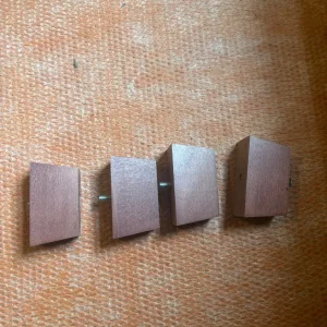 Habitat Brown Leather 3 Seater Sofa - Image 7