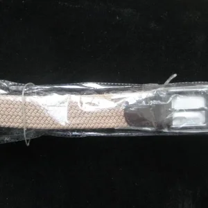 Hessian Belt with Metal Buckle - Image 3