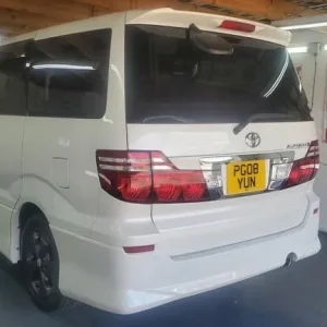 Toyota Alphard 2.4 2008 Japanese Import White Petrol Automatic