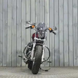 2015 Harley-Davidson Sportster 1200 Custom Ltd XL CB Maroon and Black - Image 6
