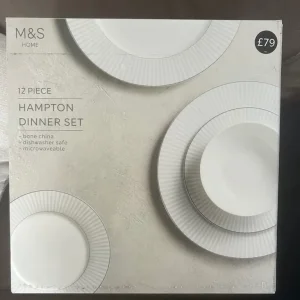M&S Hampton 12-piece dinner set