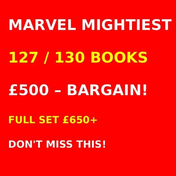 Marvel Mightiest Heroes book collection