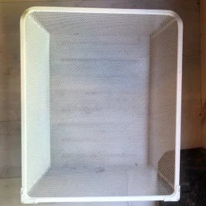 3 White Mesh IKEA Komplement Drawers - Image 2