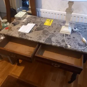 Marble top victorian washing table - Image 3