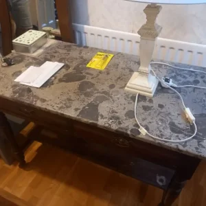 Marble top victorian washing table
