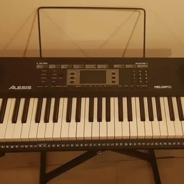 Alesis Melody61 electric keyboard with stand and box