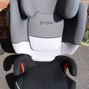 Cybex Pallas M-Fix SL child car seat – grey and dark grey