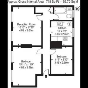 2 bedroom flat in Chatham Street, SE17 - Image 2