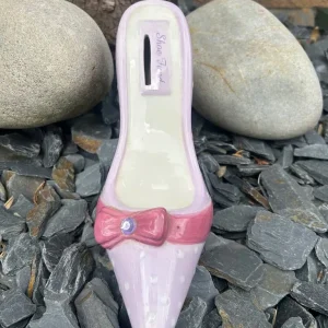 Ladies China shoe money box - Image 3