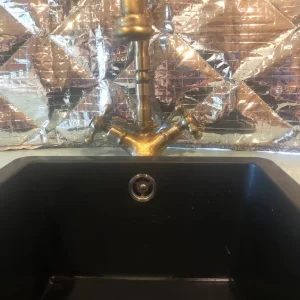 Deep Quartz Composite Butler Sink (Ikea) - Image 3