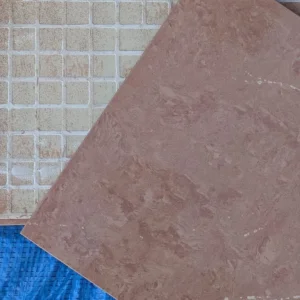 Mirror cabinet, garden planter frames, tiles and glass vase - Image 2