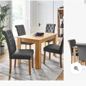 Dining table and chairs - Image 5