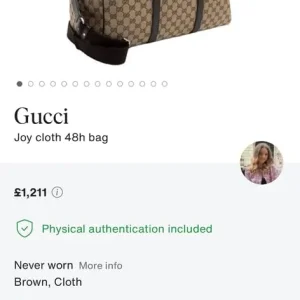 Gucci Joy Cloth 48 Hour Bag - Image 6