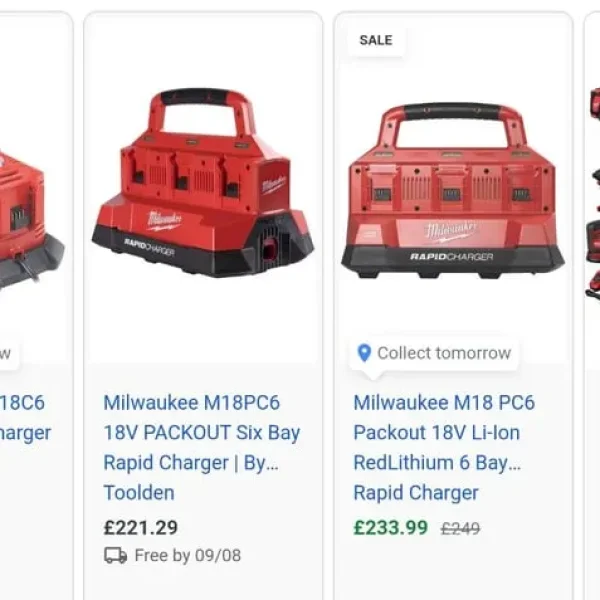 Milwaukee M18 fuel charger