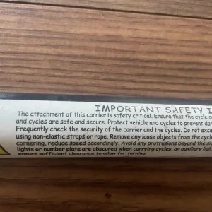 Rear 3 Bike Carrier - Image 3