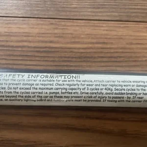 Rear 3 Bike Carrier - Image 4