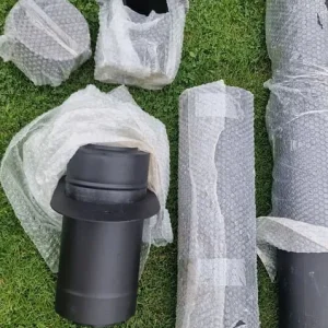 Morso Wood Burner Stove Canal Boat Straight Flue Kit - Image 4