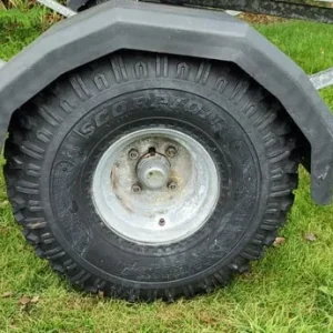 Road legal boat beach trailer for inflatable boats - Image 3