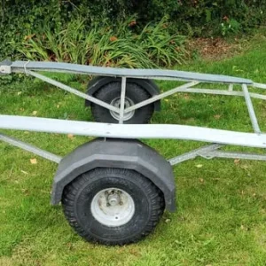 Road legal boat beach trailer for inflatable boats - Image 4