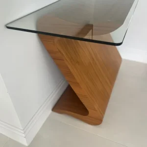 Thomas Schneider serpent console table, walnut like new