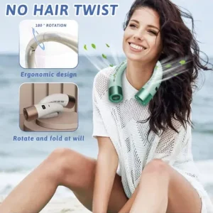 Portable rechargeable neck fan - Image 2