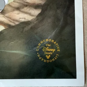 Disney Bambi lithograph 1994 with original envelope - Image 3