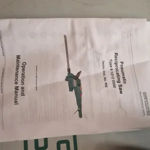 Spitznas pneumatic reciprocating saw - Image 7